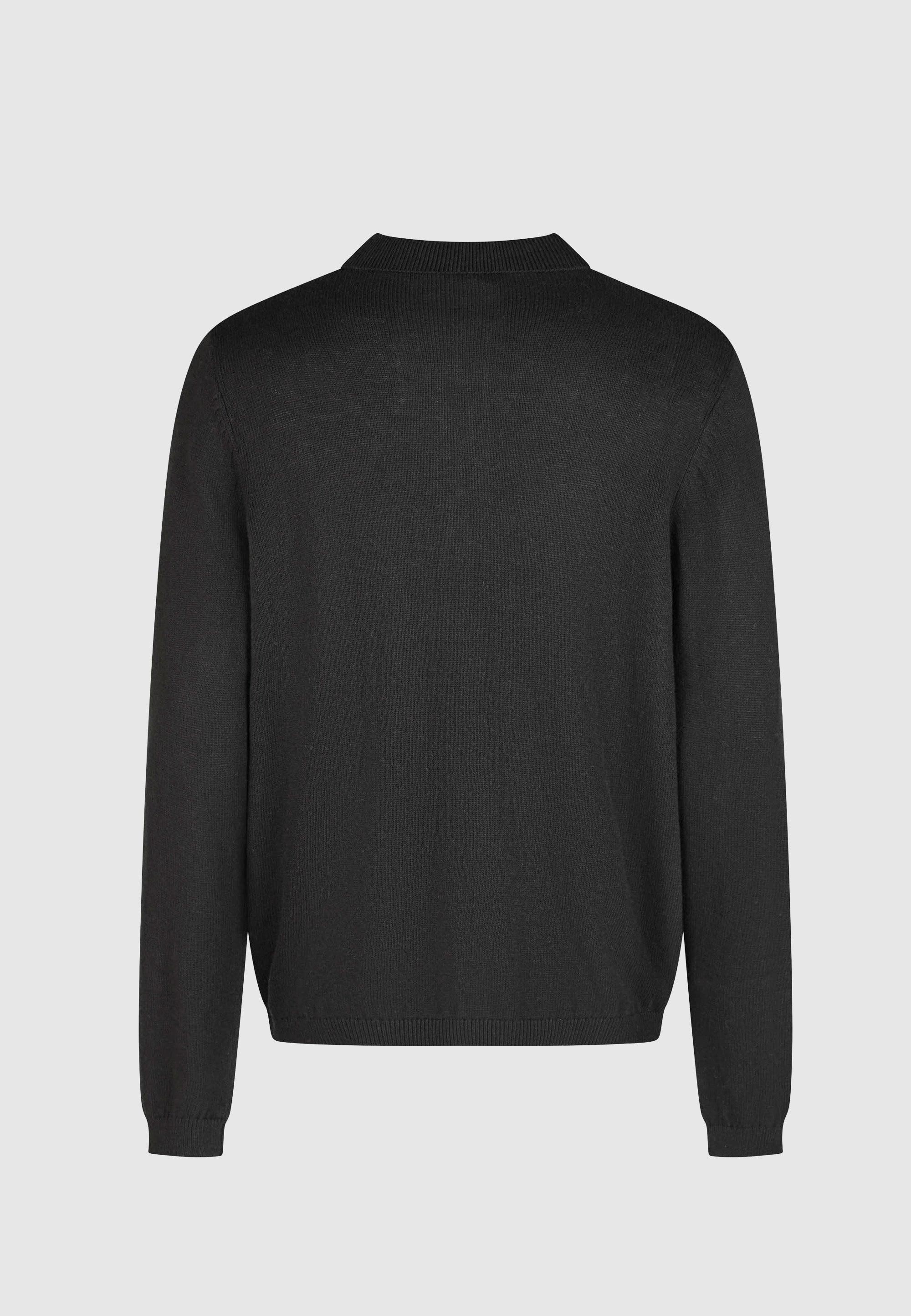 Cleptomanicx Men Anyway Crewneck Pullover Herren schwarz